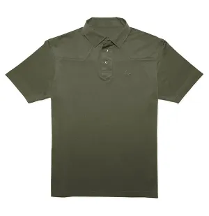Modern Western Polo - Agave Green