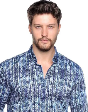 MZ  Men's Long Sleeve Shirt  M 1466