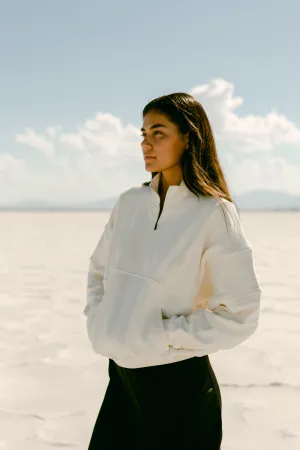 Point Sweats Half Zip Pullover