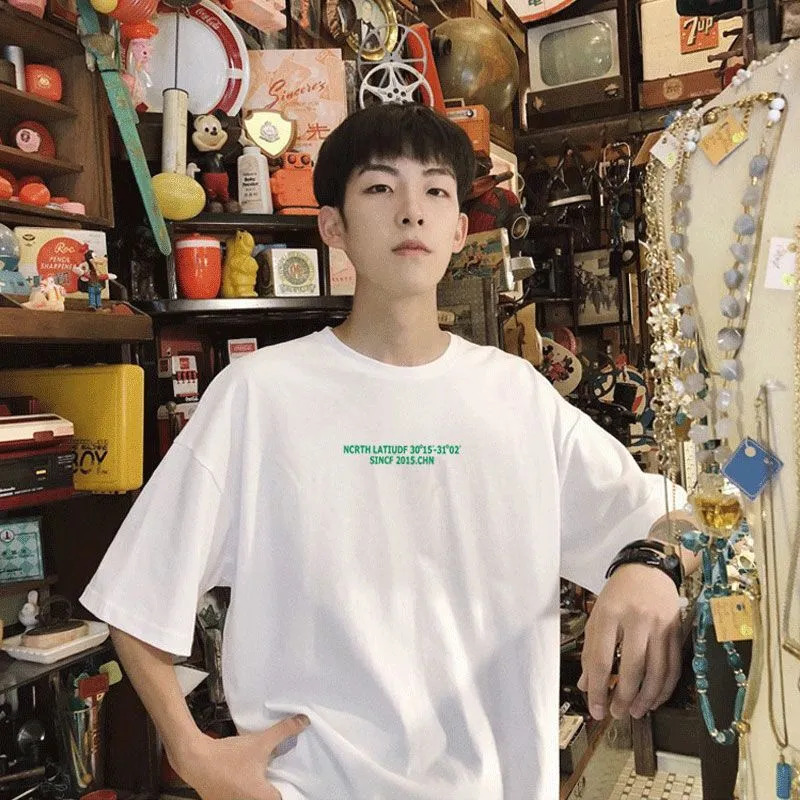 Popular cecShort Sleeve T-Shirt Trendy All-Matching Loose INS Popular Tops Cozy T-Shirt
