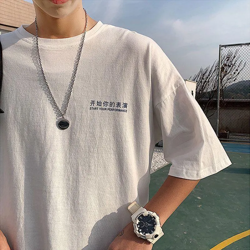 Popular cecShort Sleeve T-Shirt Trendy All-Matching Loose INS Popular Tops Cozy T-Shirt