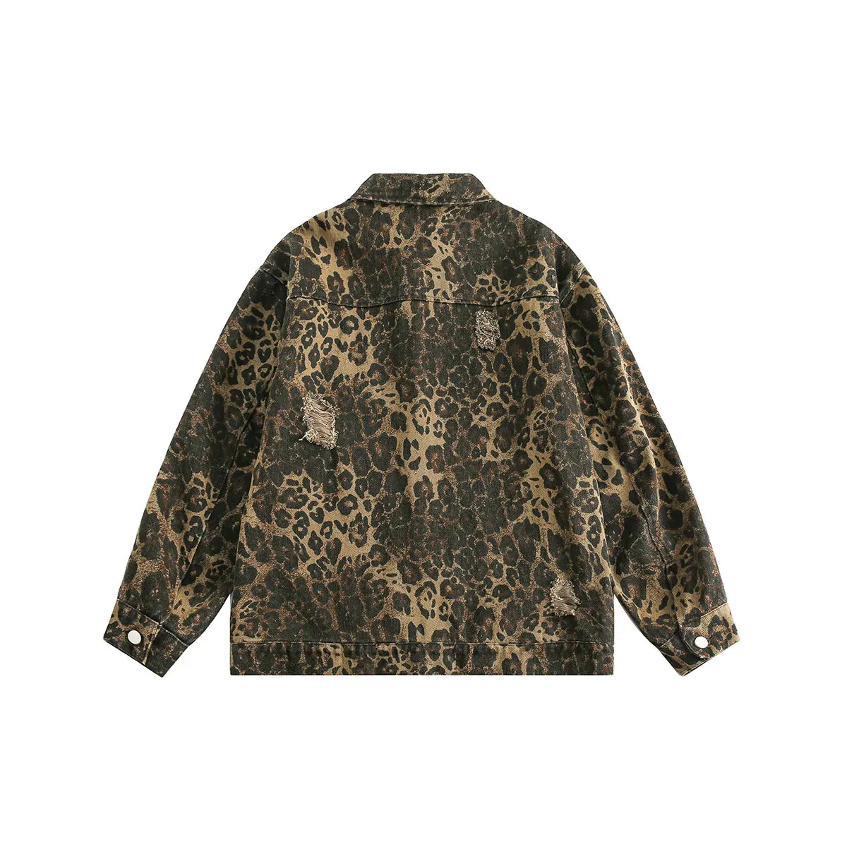 Pre Order:  Leopard Print Cotton Jacket