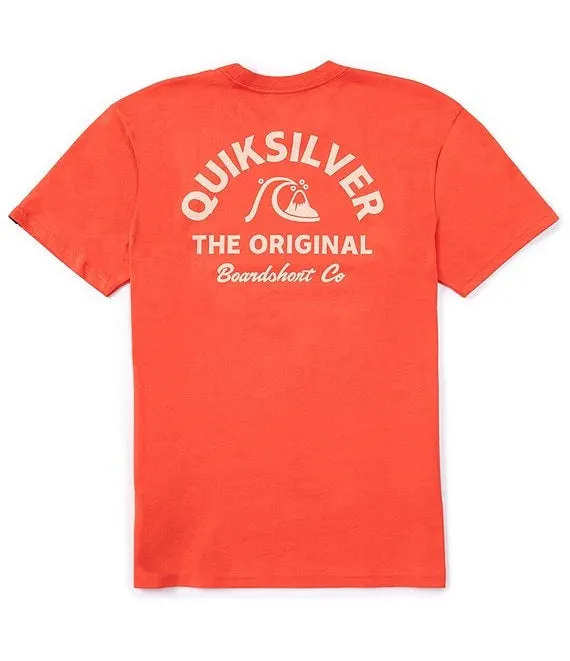 Quiksilver | Classic Arch T-Shirt - Cayenne