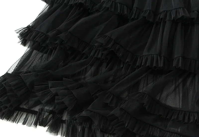 Spring Fairy Sweet Cake Layer Skirt