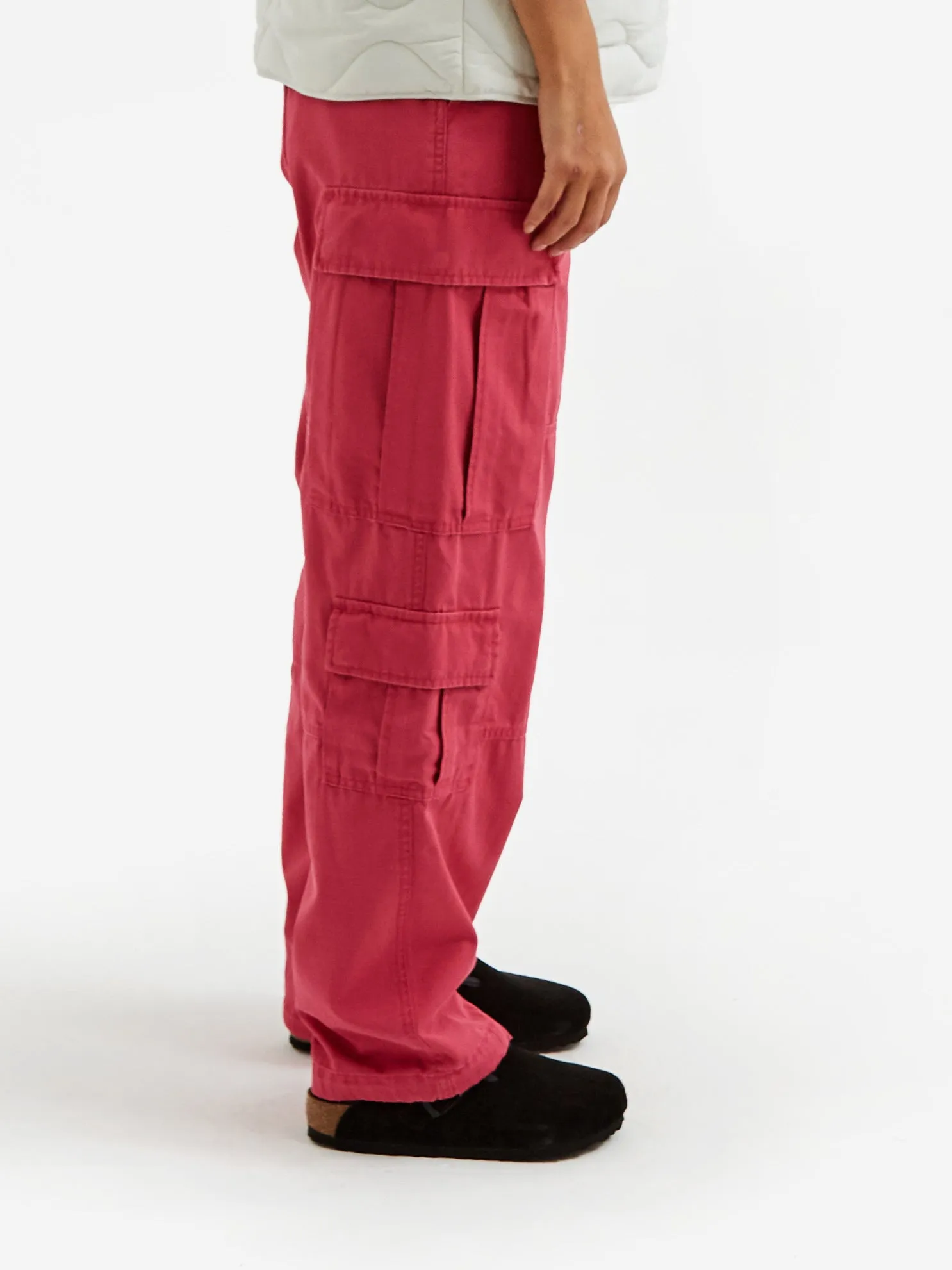 Stussy Ripstop Surplus Cargo - Magenta