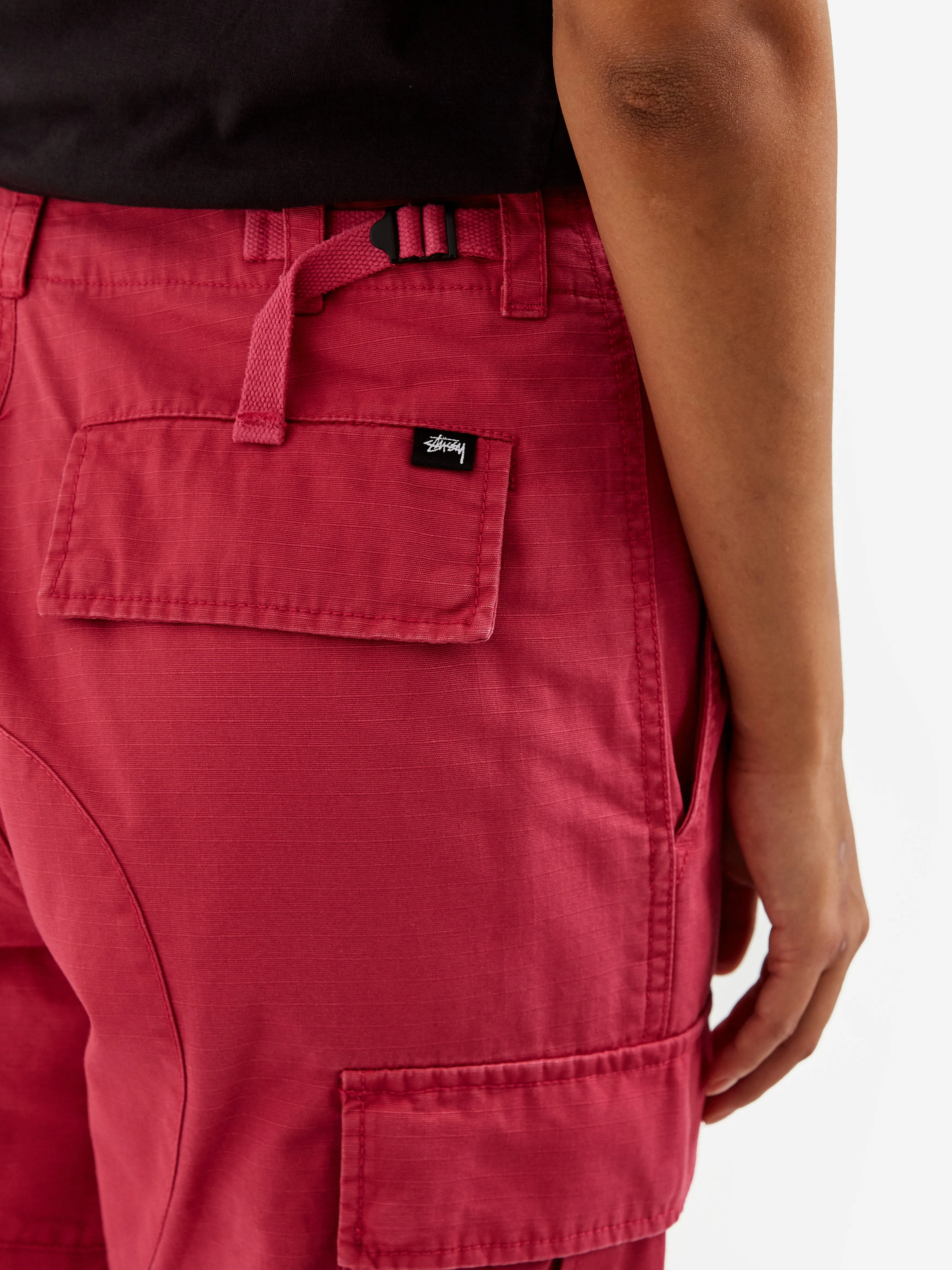 Stussy Ripstop Surplus Cargo - Magenta