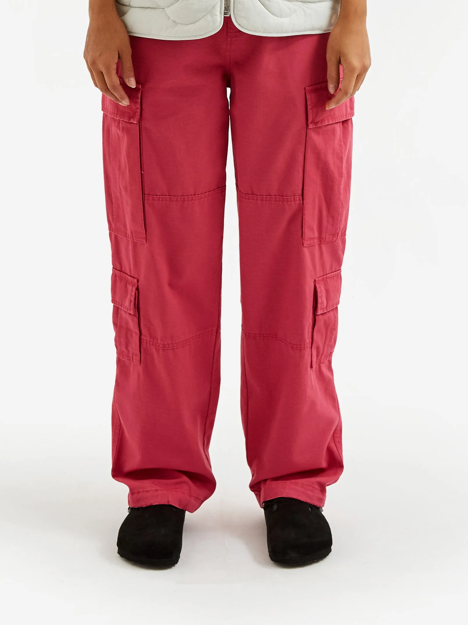 Stussy Ripstop Surplus Cargo - Magenta