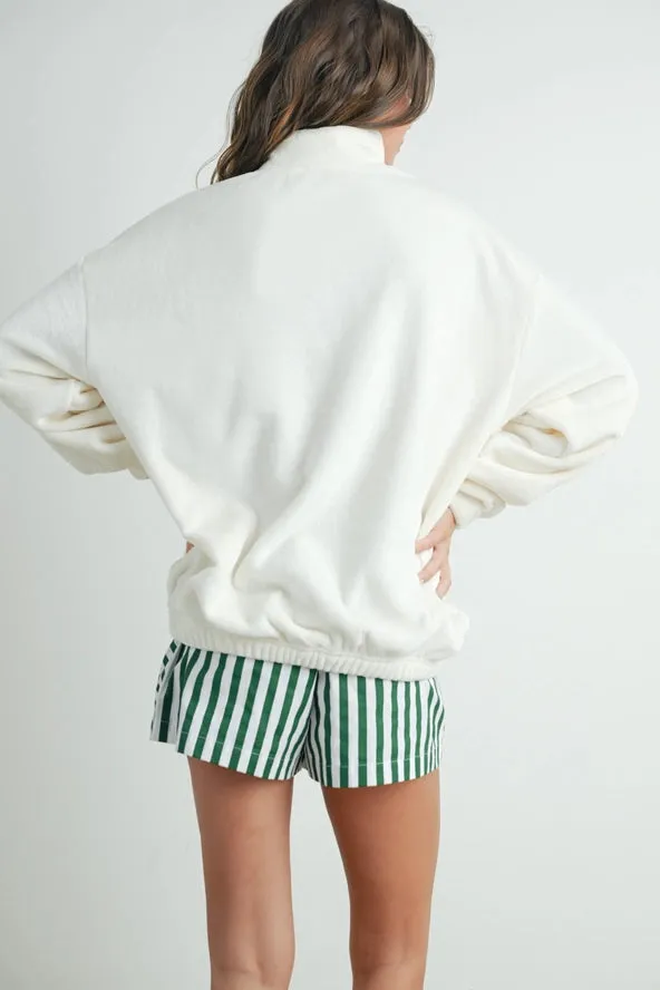 Sunday Morning Half-Zip Pullover