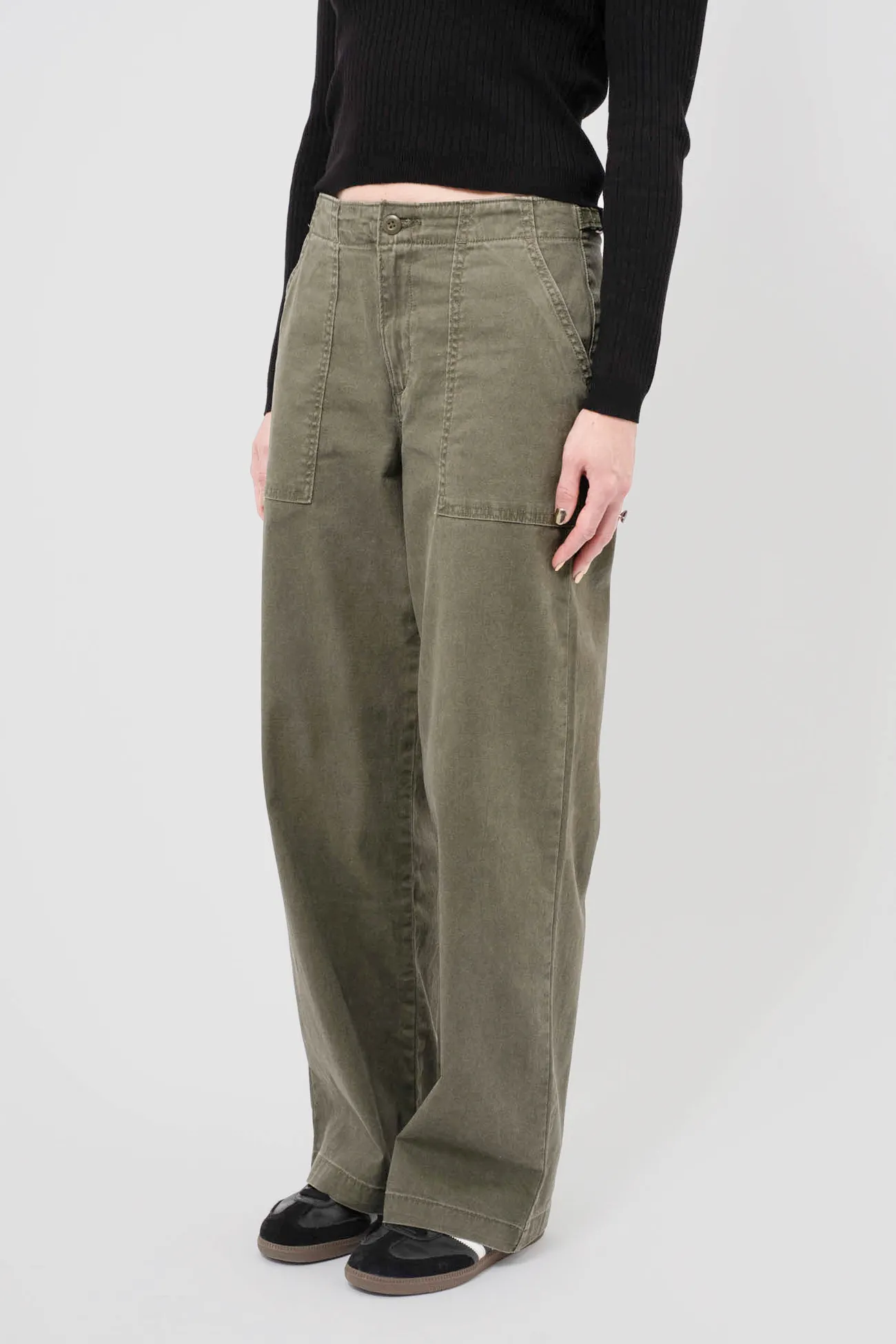 Surplus Straight in Olive Night