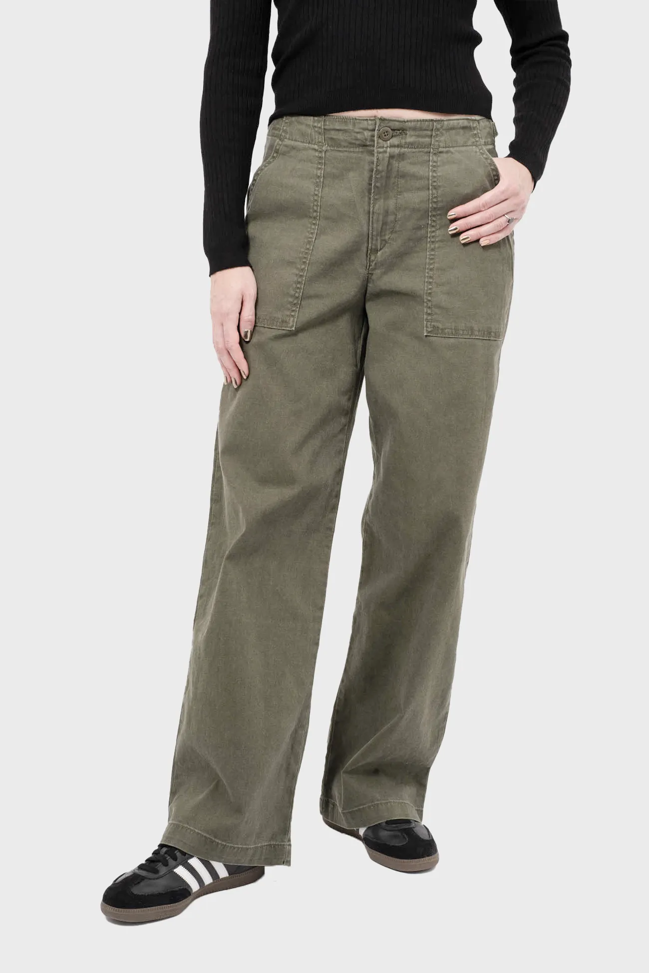 Surplus Straight in Olive Night