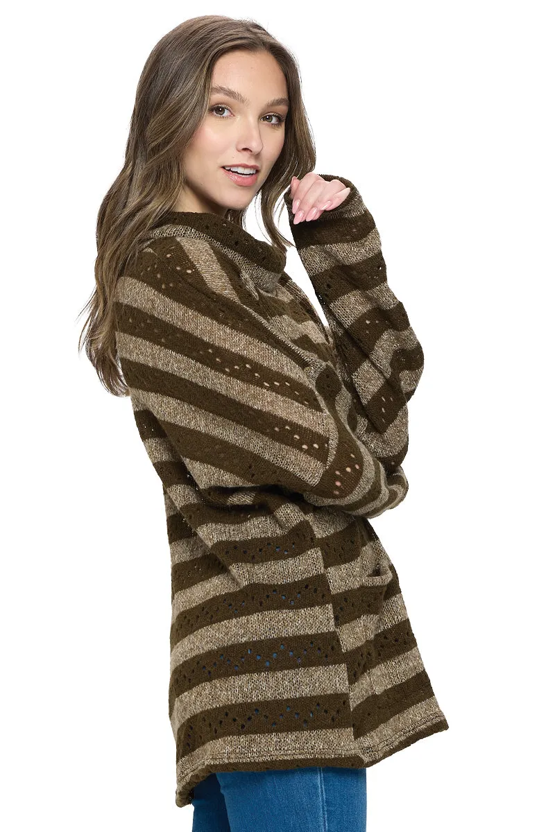 Sweater Striped Loose Fit