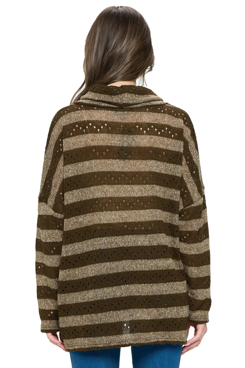 Sweater Striped Loose Fit
