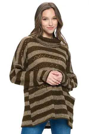 Sweater Striped Loose Fit