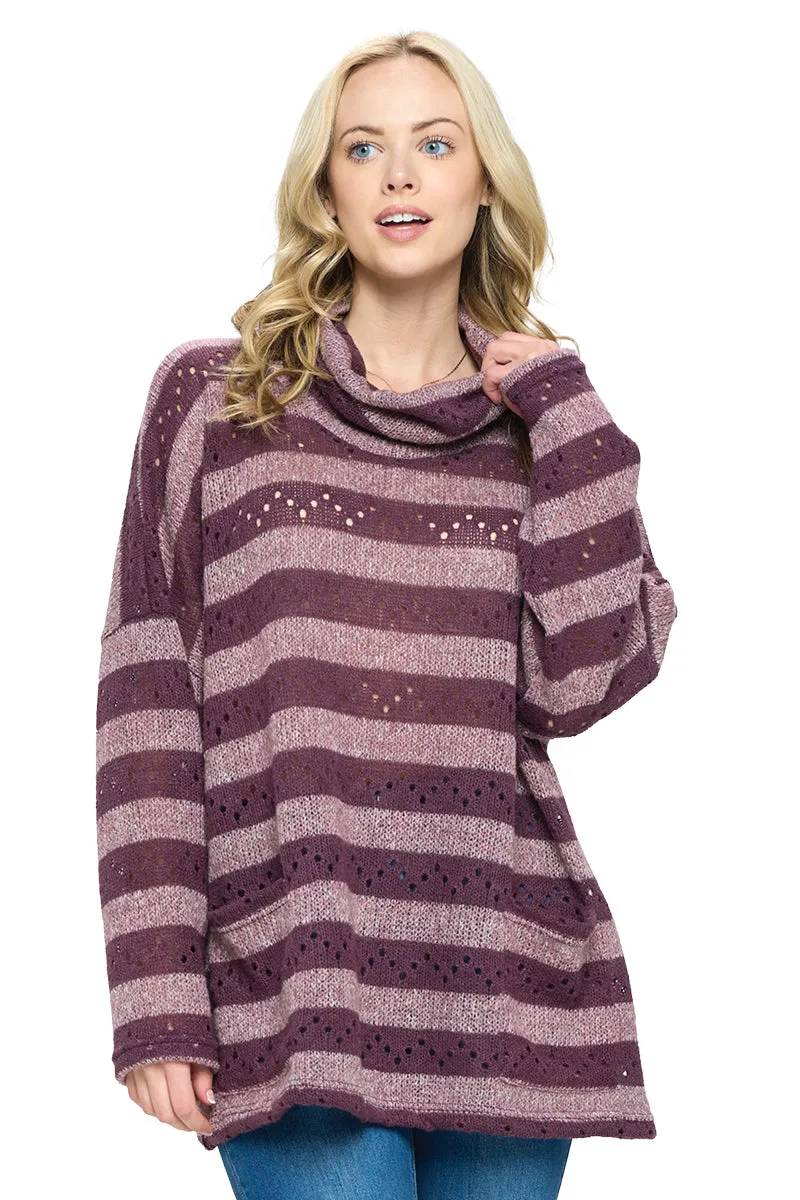 Sweater Striped Loose Fit