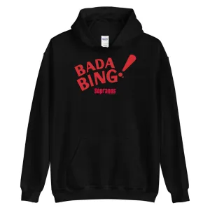 The Sopranos Bada Bing Fleece Hooded Sweatshirt