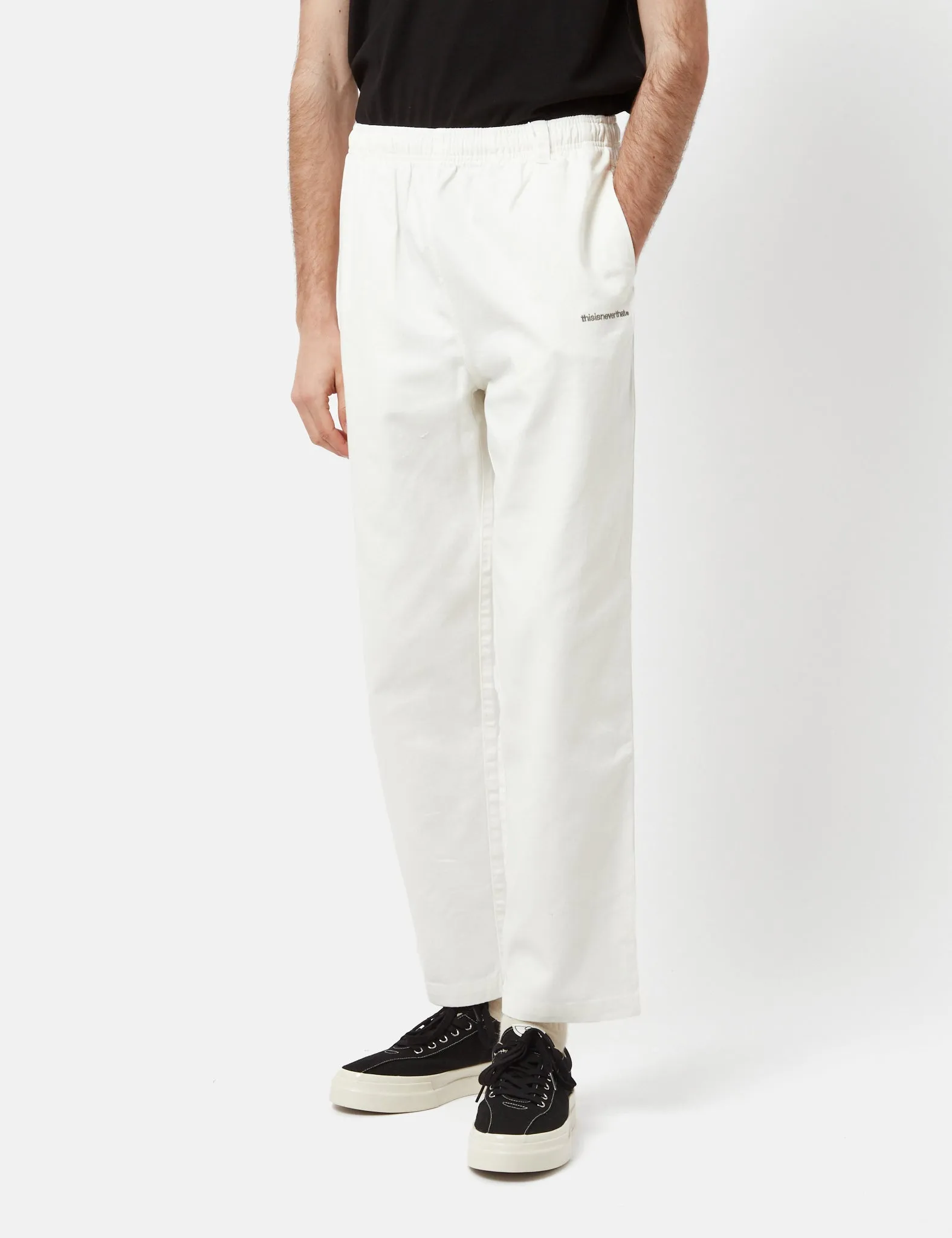 Thisisneverthat Easy Pant (Relaxed) - Cream