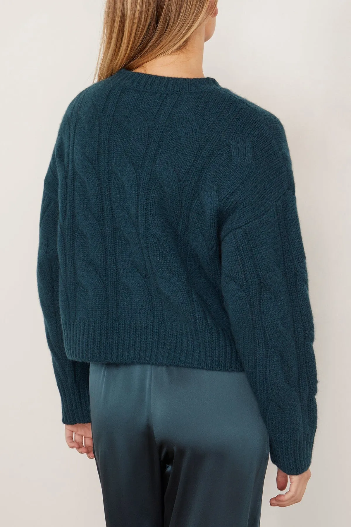 Tristan Crewneck Pullover in Compass