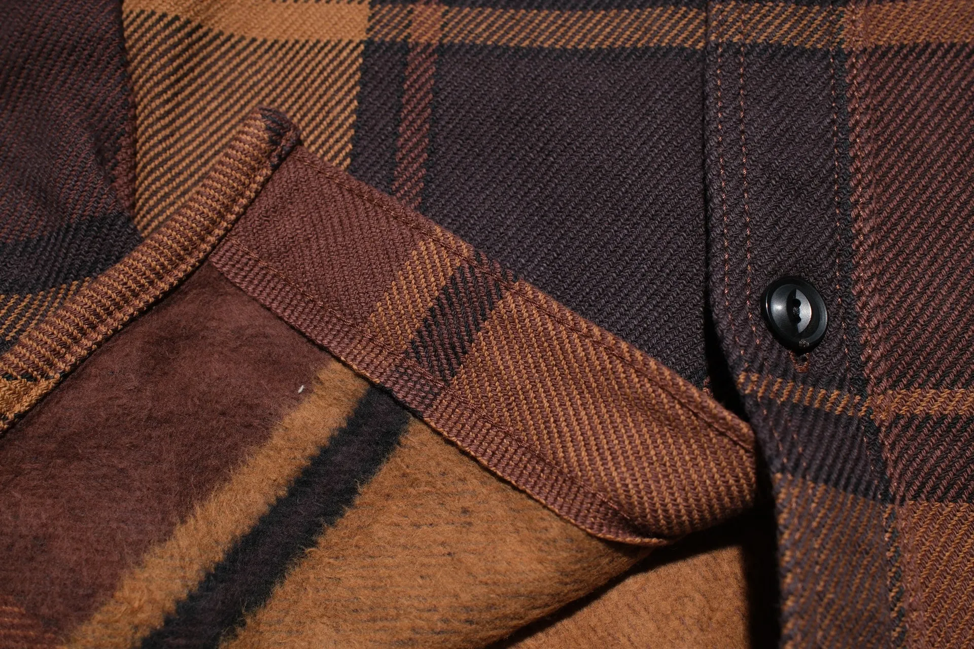 UES 15.5oz Ultra-Heavyweight Flannel Utility Workshirt (Autumn Leaf)