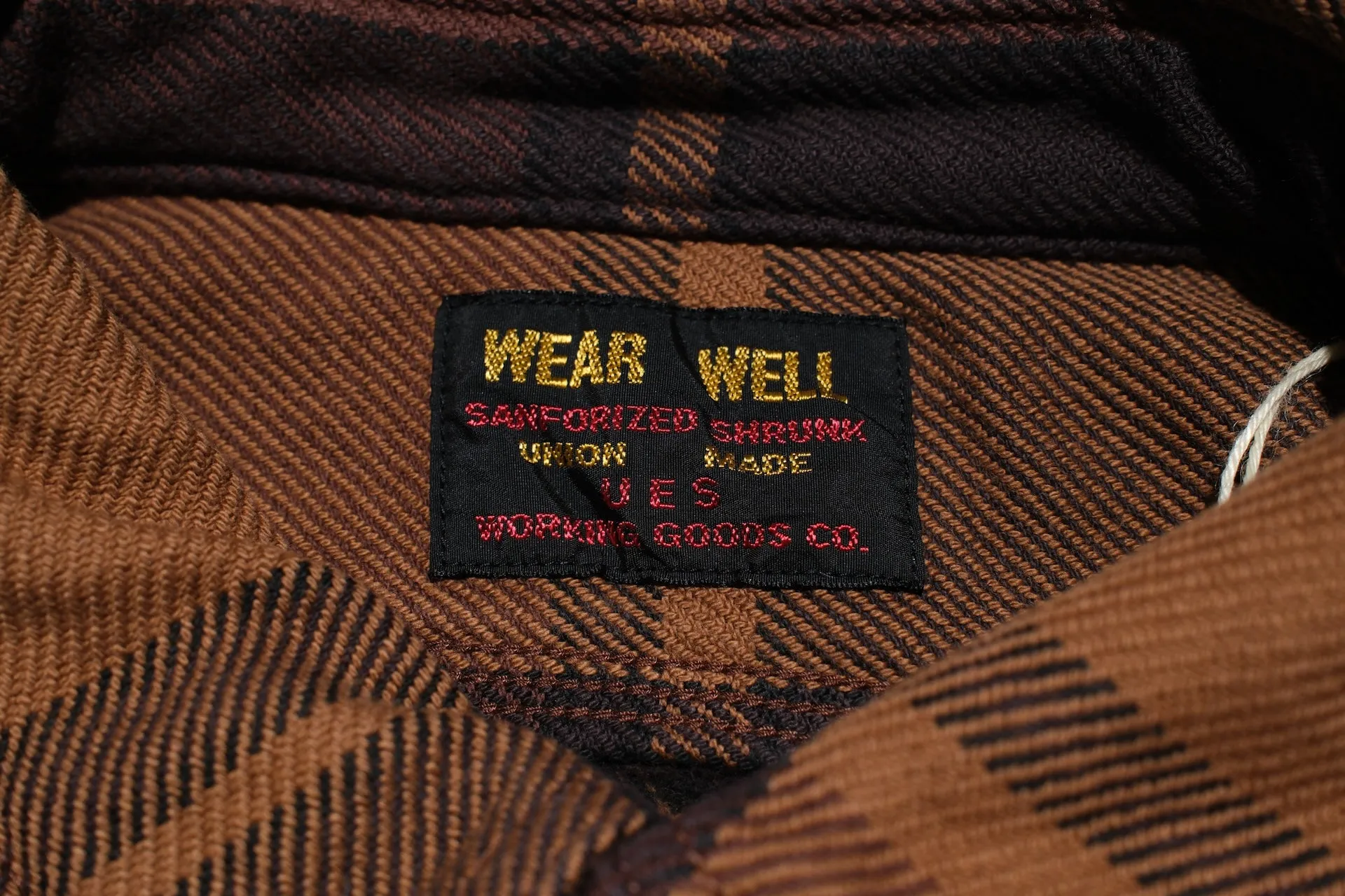 UES 15.5oz Ultra-Heavyweight Flannel Utility Workshirt (Autumn Leaf)