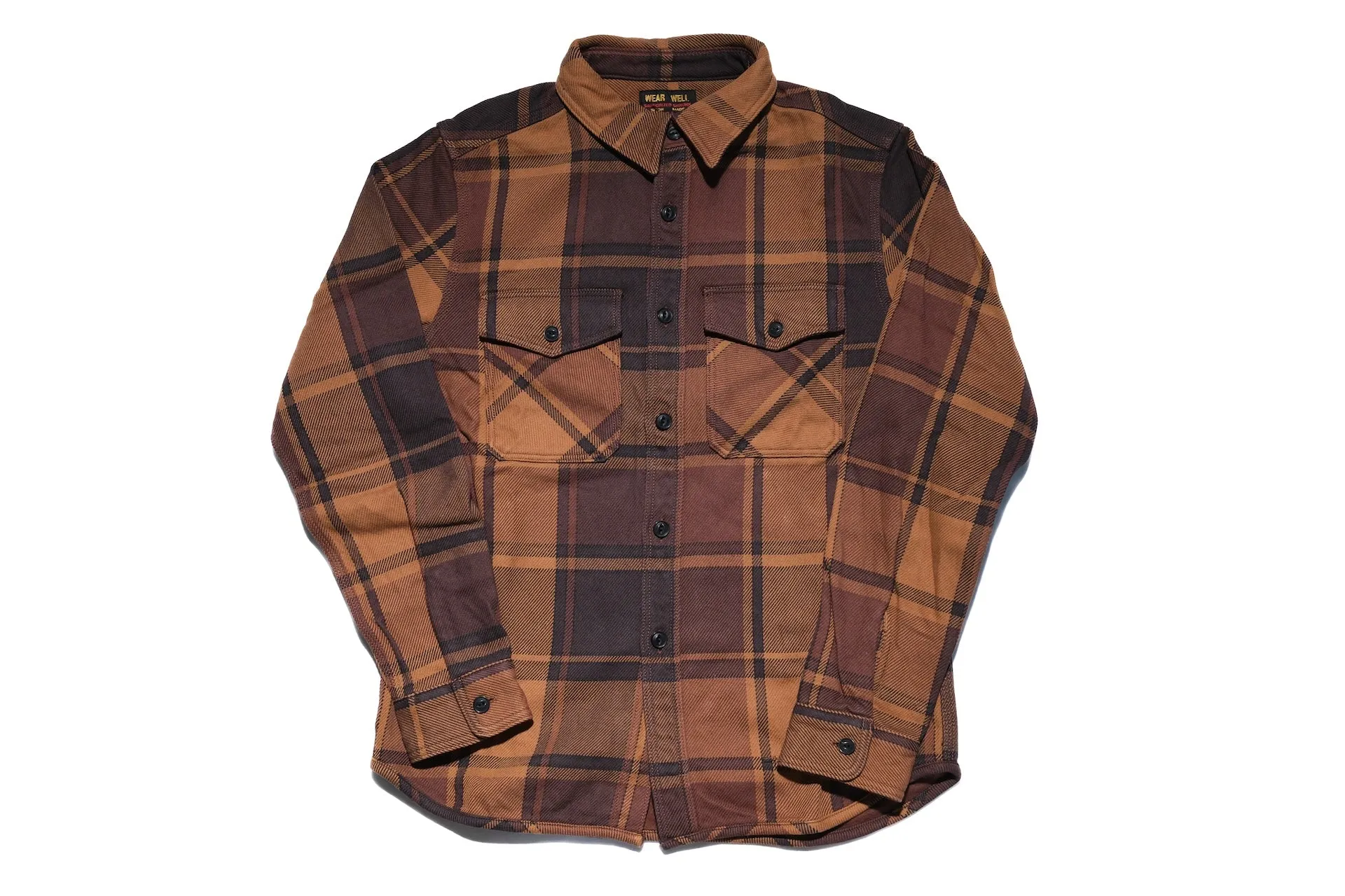 UES 15.5oz Ultra-Heavyweight Flannel Utility Workshirt (Autumn Leaf)