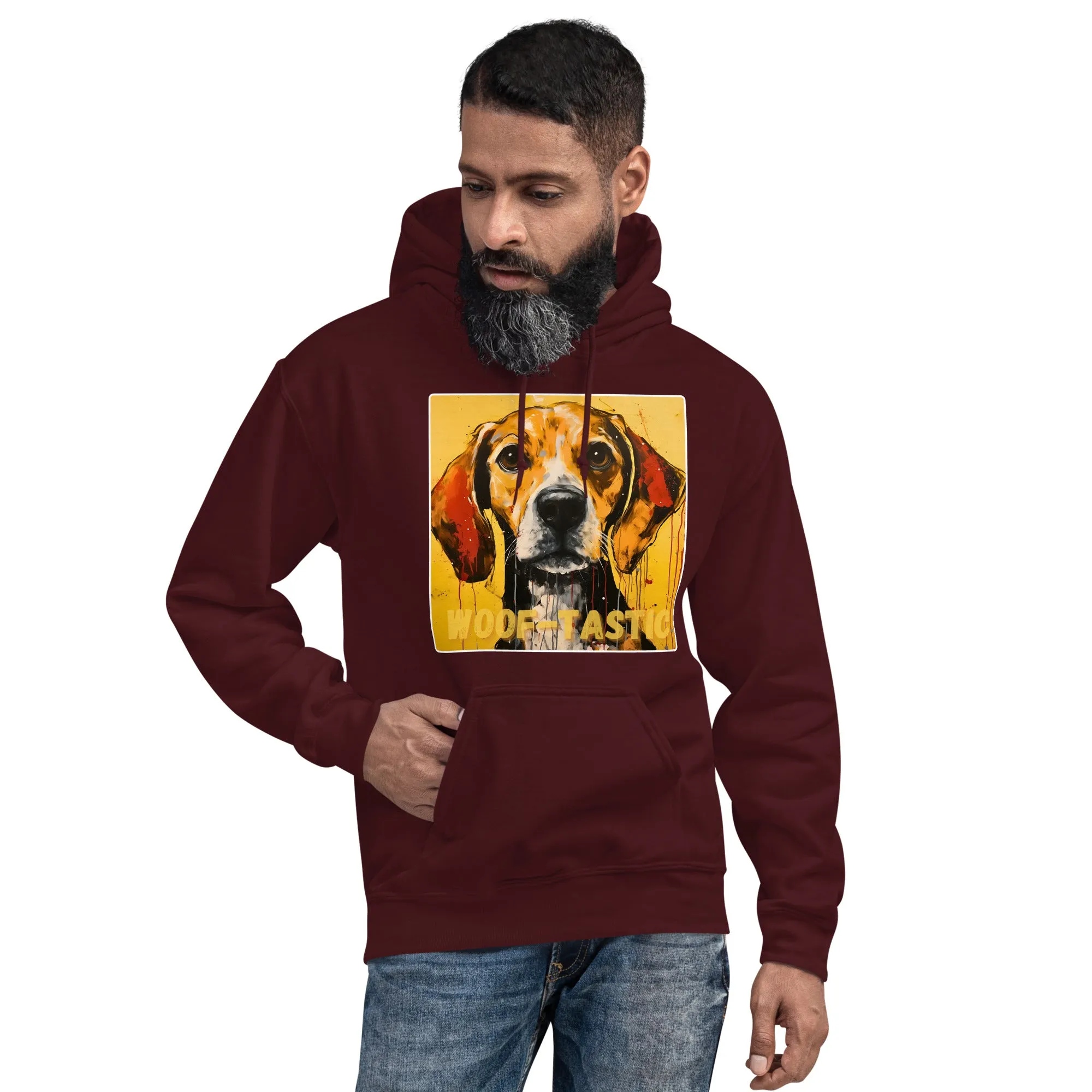 Unisex Hoodie Woof-tastic Beagle