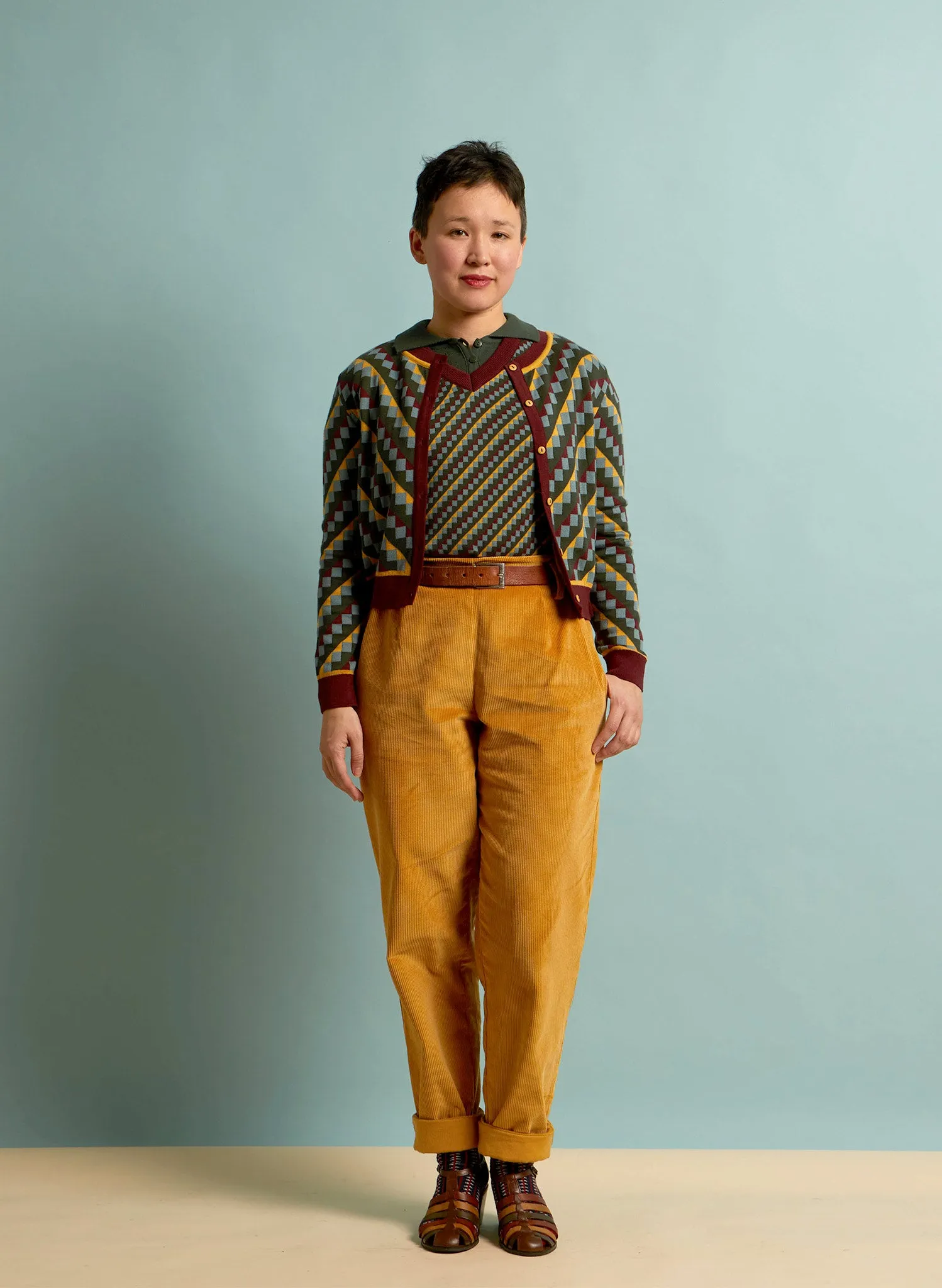 Vera - Puzzle Jacquard Cardigan