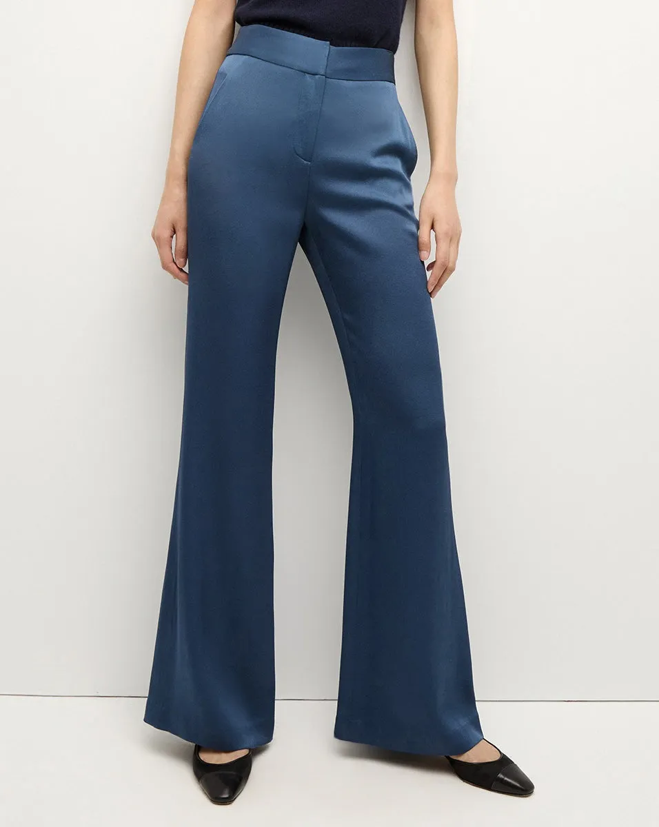 Veronica Beard Lebone Pant in Blue Stone