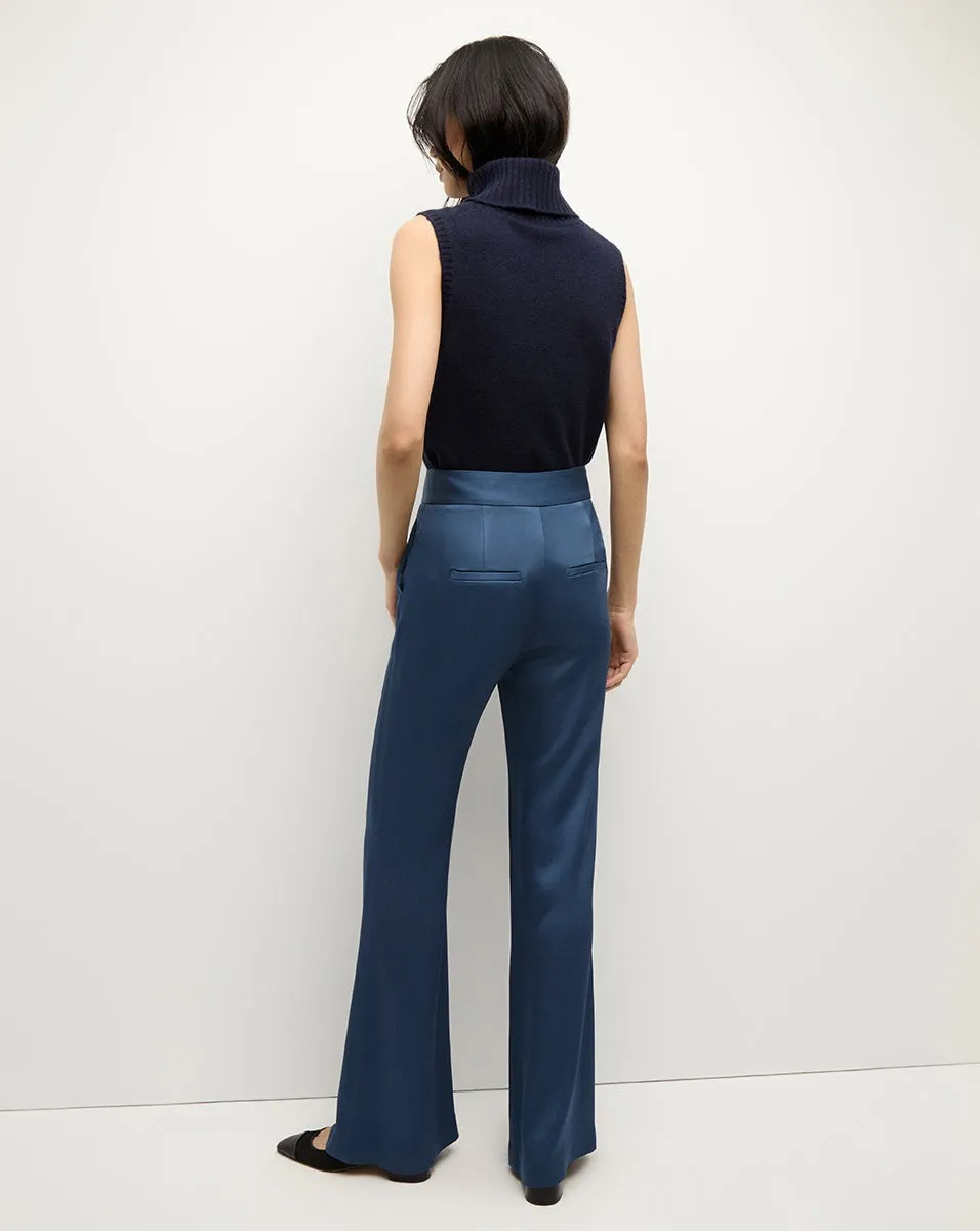 Veronica Beard Lebone Pant in Blue Stone