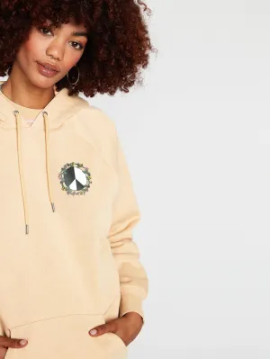Volcom Truly Stoked Boyfriend Hoodie - Hazelnut