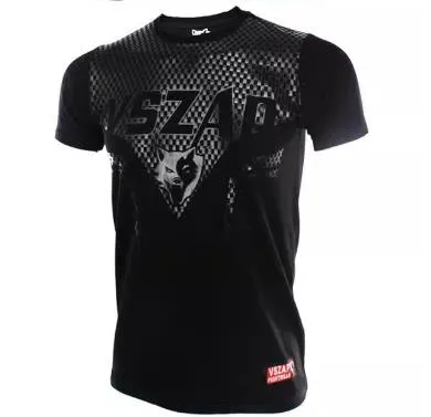 Vszap Sharp VT027 Muay Thai Boxing T-Shirt S-4XL Black