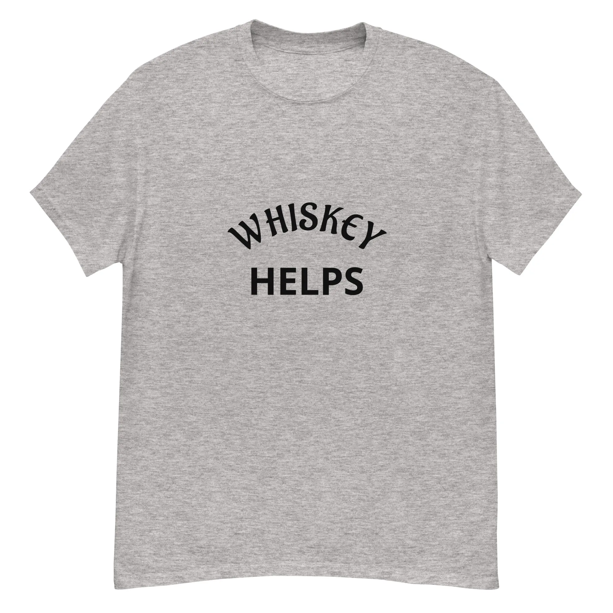 Whiskey Helps Gildan 5000 Men's Classic Tee