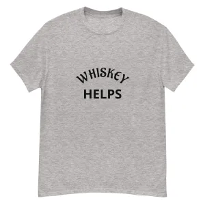 Whiskey Helps Gildan 5000 Men's Classic Tee