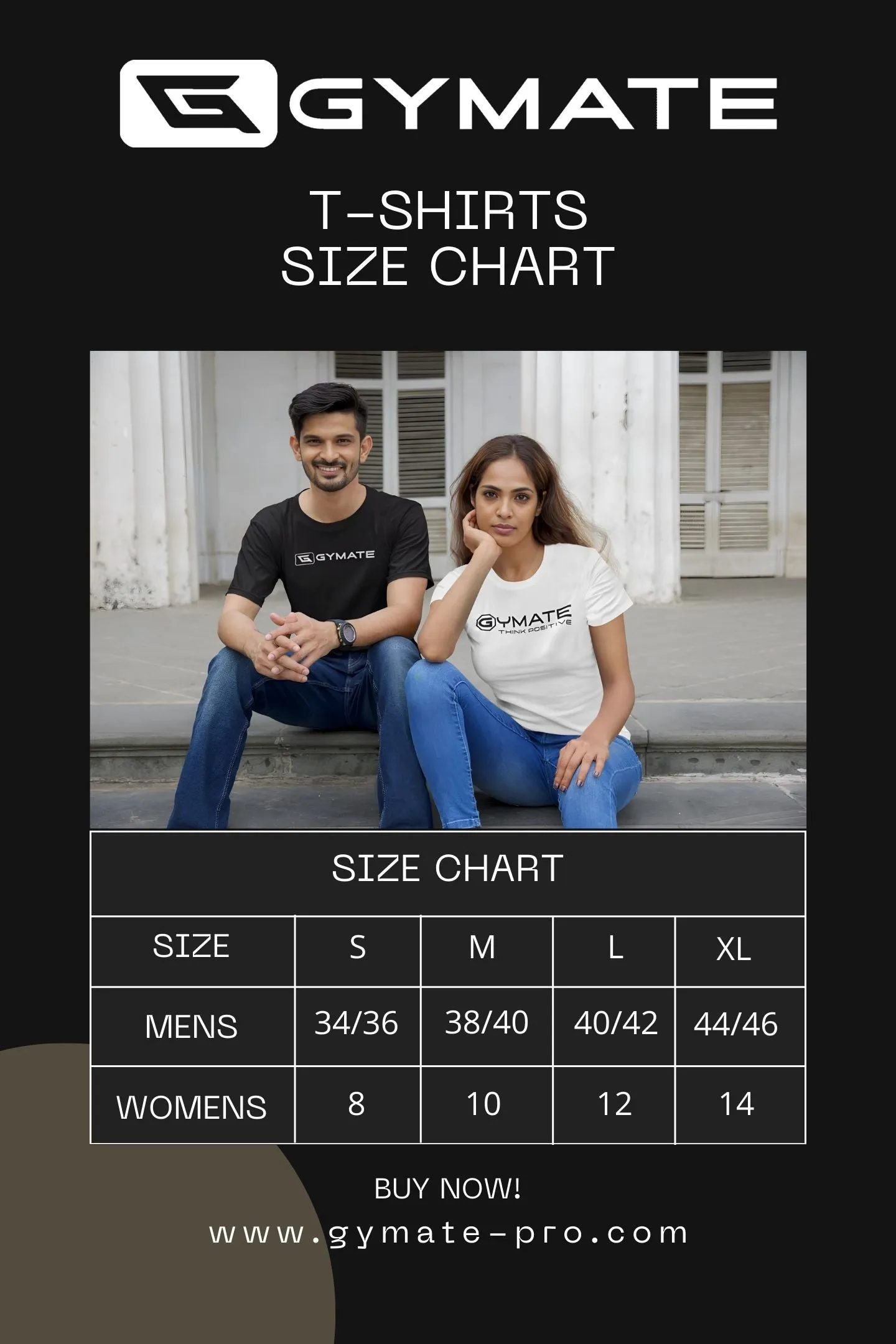 Womens T shirt Gymate Original | ctr/small